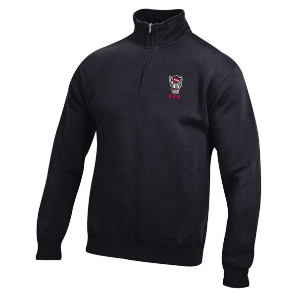 Black Fleece Quarterzip - Wolfhead